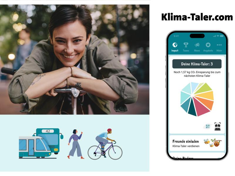 Klima-Taler-Radfahren