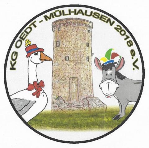 Logo Karnevalsgesellschaft  (KG) Oedt Mülhausen